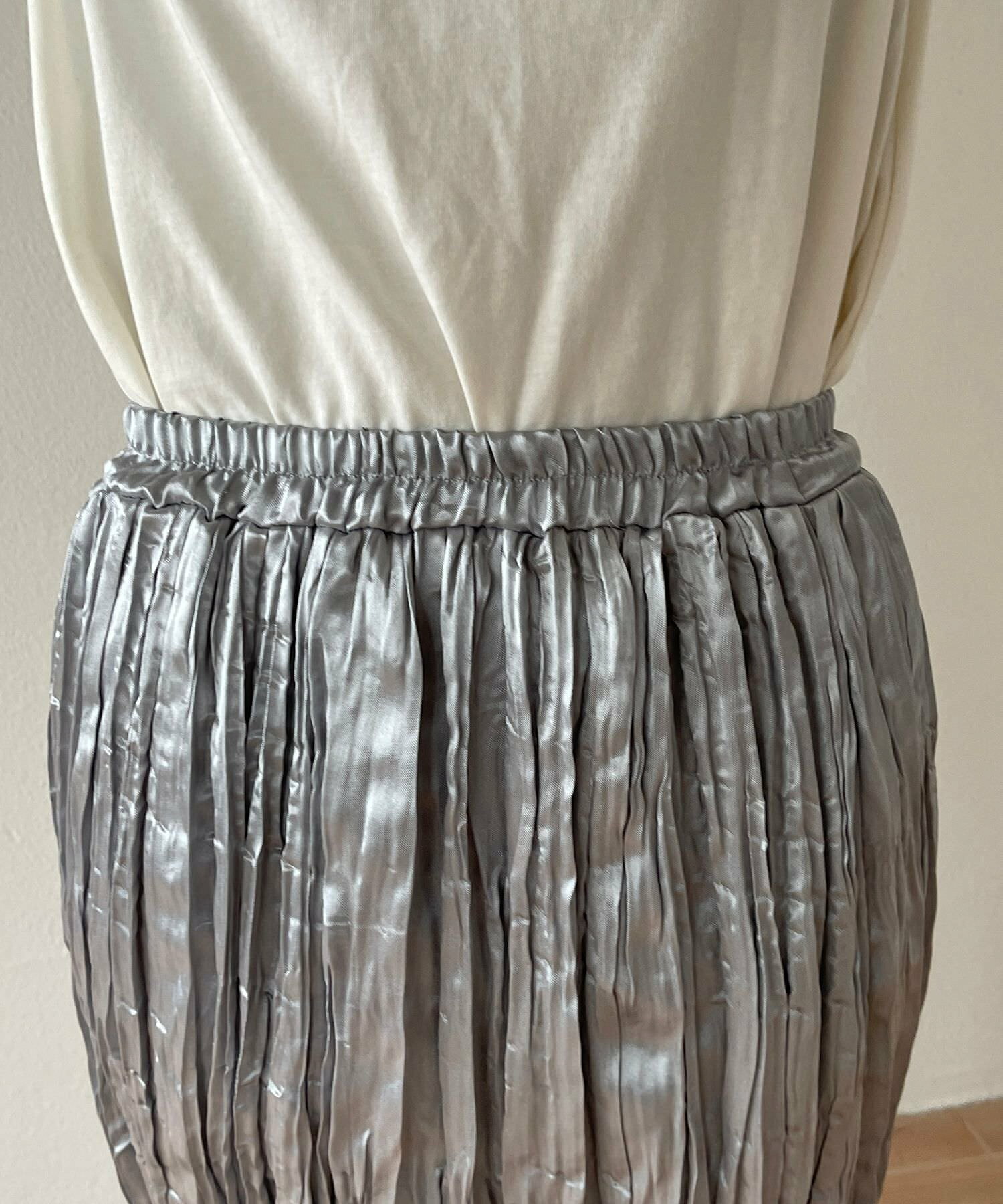 daily daily metallic washer skirt